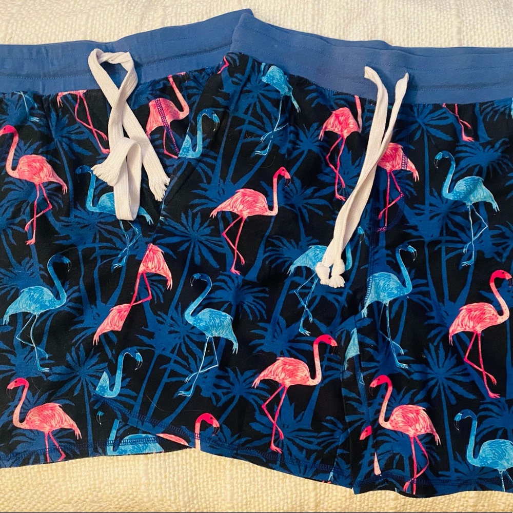2 Pair Flamingo Small 28-30 Shorts (READ DESCRIPTION)
